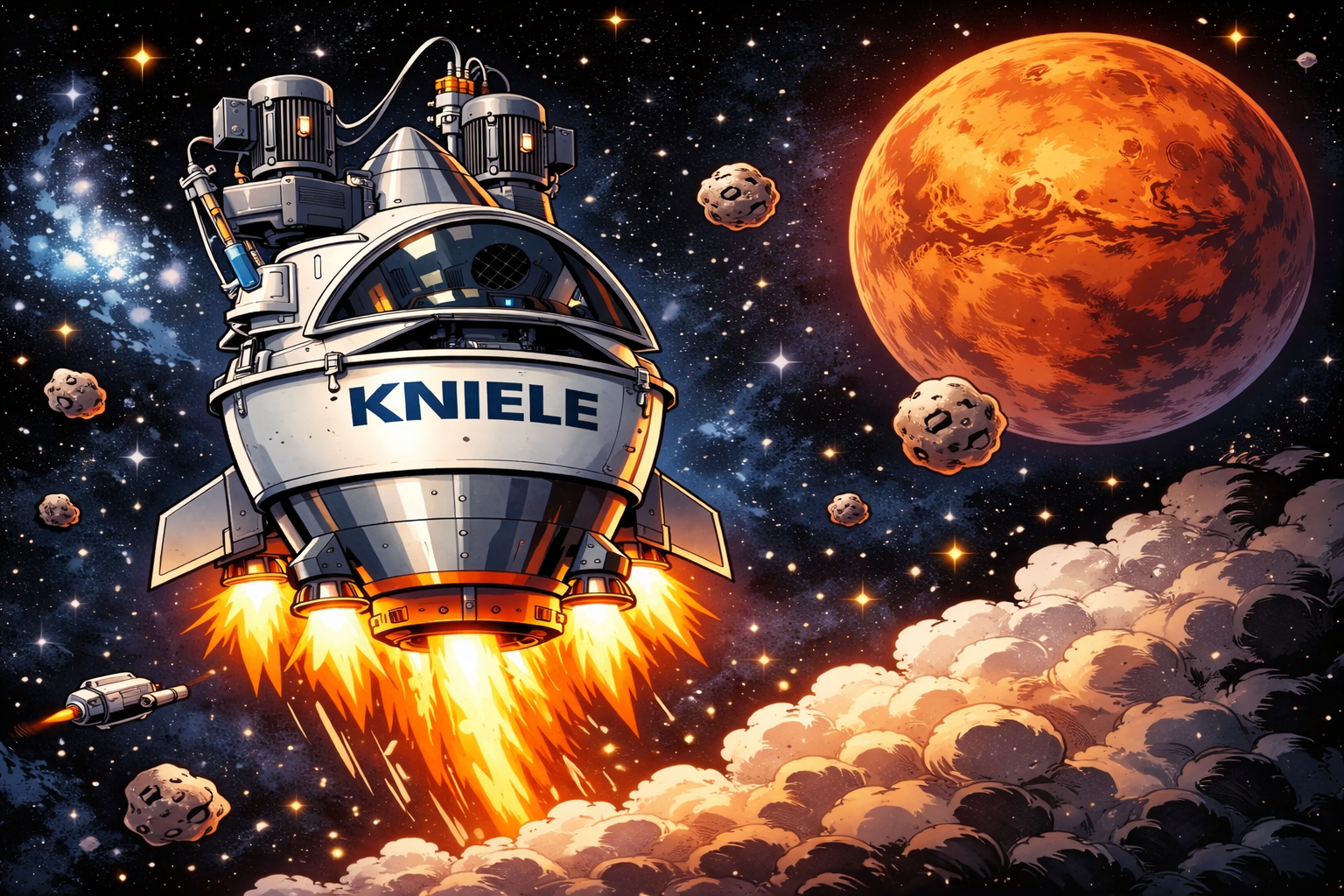 illustration: The spaceship